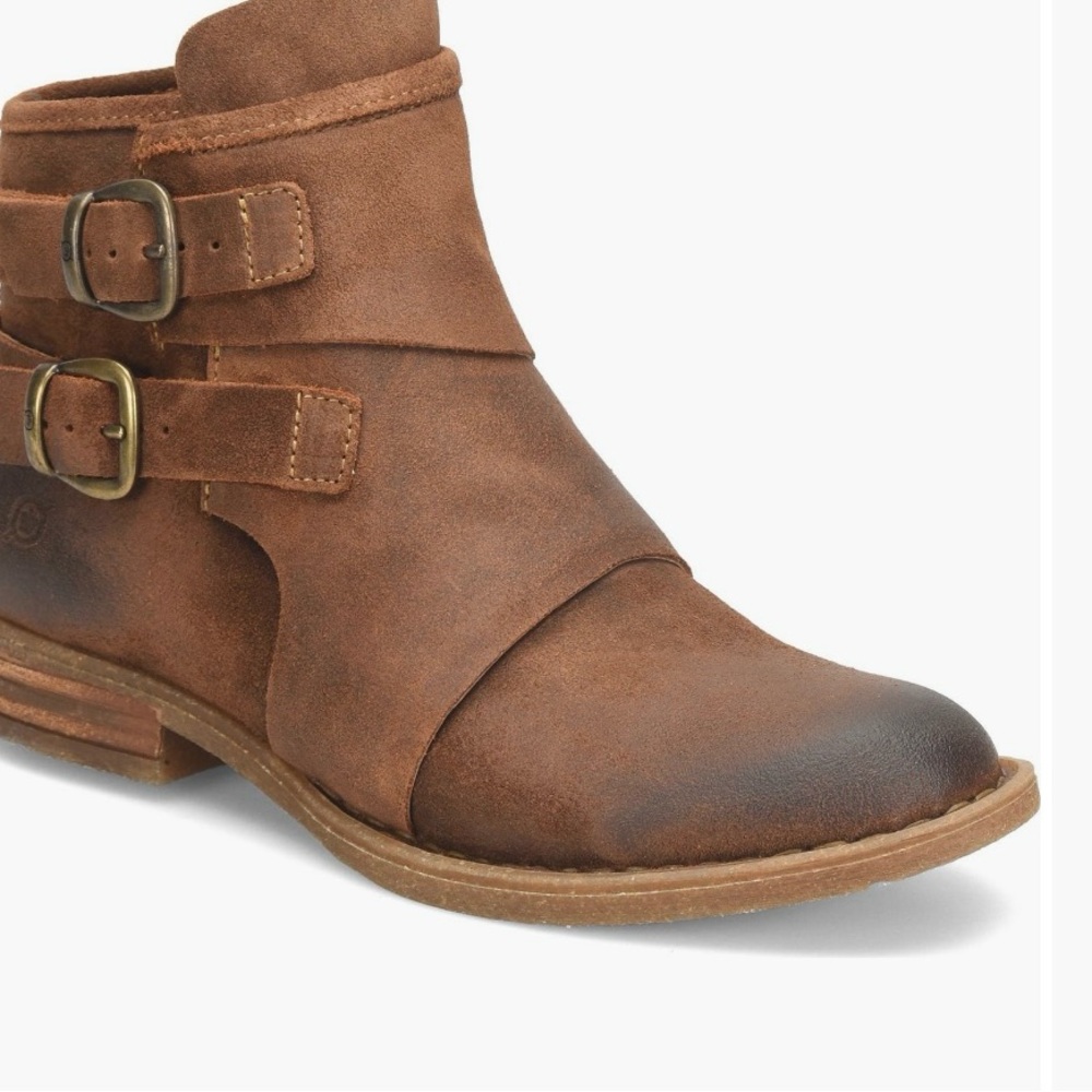 Born Suede Ankle Boots NIB